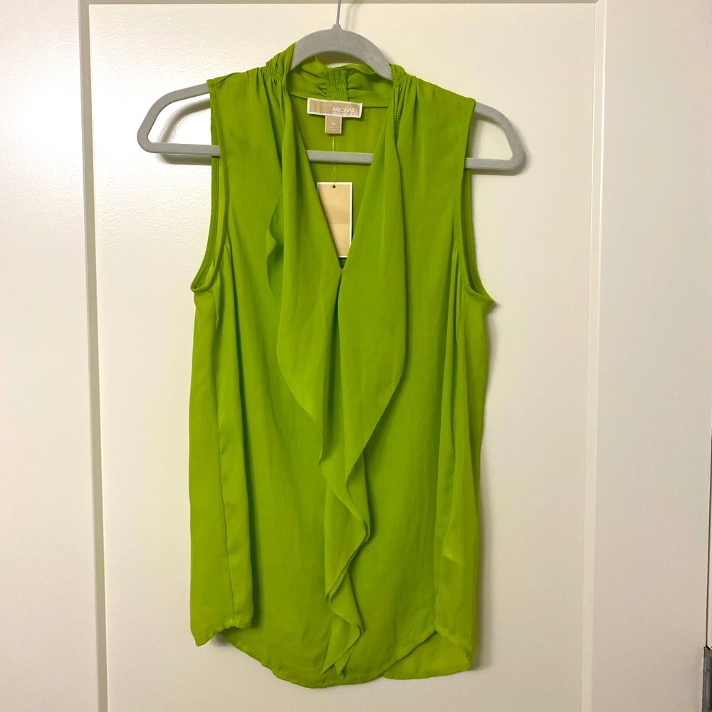 Micheal Kors Fresh Lime Blouse